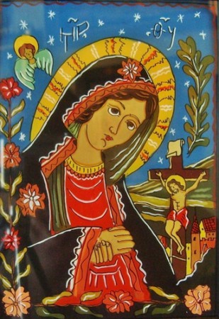 Maica Domnului indurerata (30/20cm)