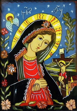 Maica Domnului Indurerata (20/30cm)