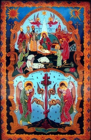 Adorarea Sfintei cruci (30/45cm)