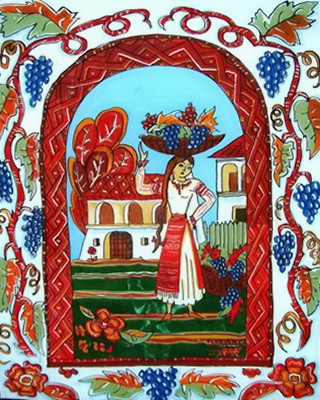 Culesul viilor (20/30cm)