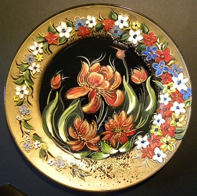 Platou decorativ (diam.25cm)