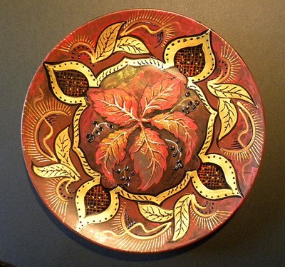 Platou decorativ (diam.25cm)