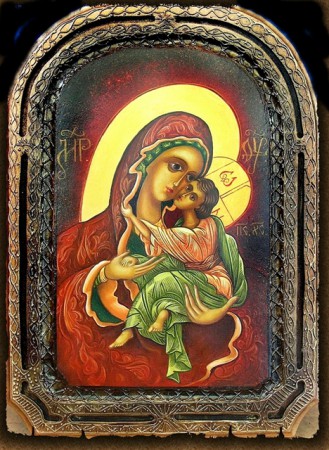 Maica Domnului cu Pruncul (30/40cm)