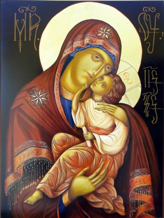 Maica Domnului cu Pruncul (80/100cm)