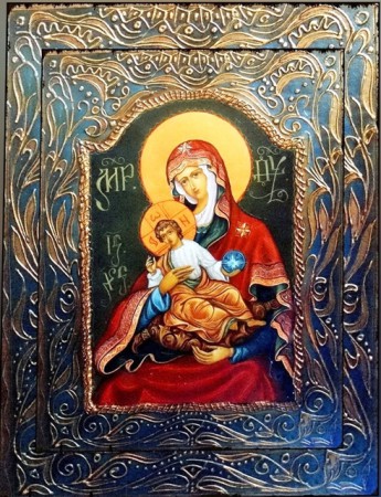 Maica Domnului cu Pruncul (30/40cm)