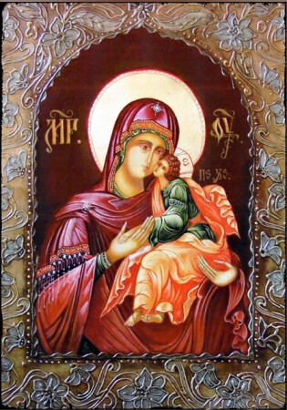 Maica Domnului cu Pruncul (30/50cm)