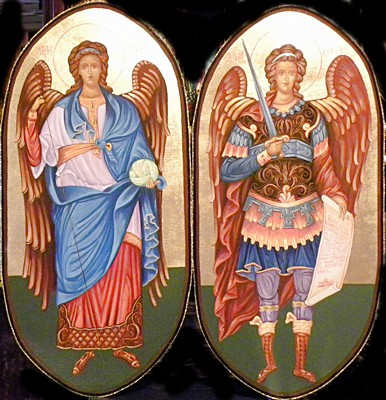 Sf. Arhangheli Mihail si Gavril (30/60cm)